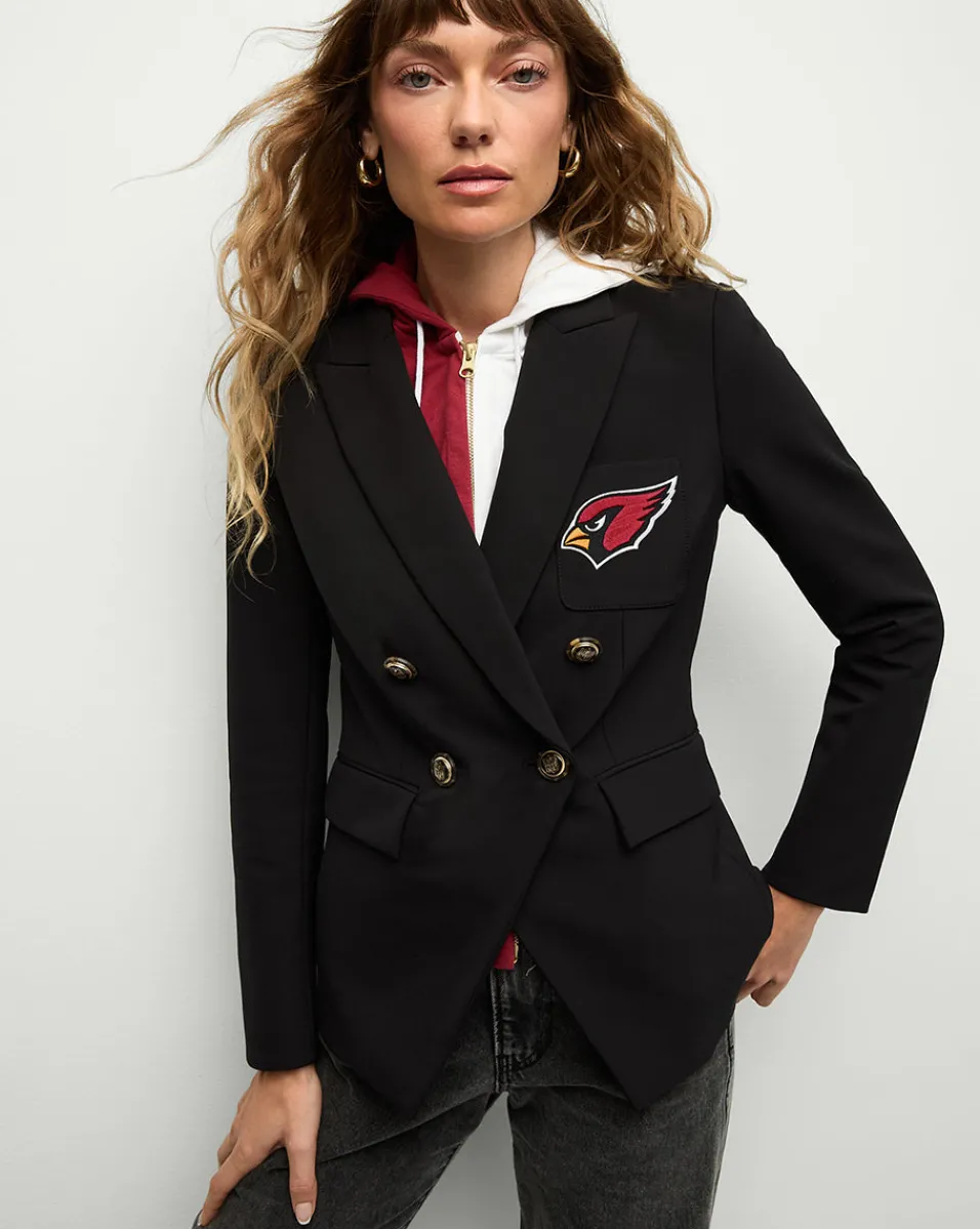 Store Veronica Beard Arizona Cardinals Dickey Jacket in Black/Gold ArizonaCardinals