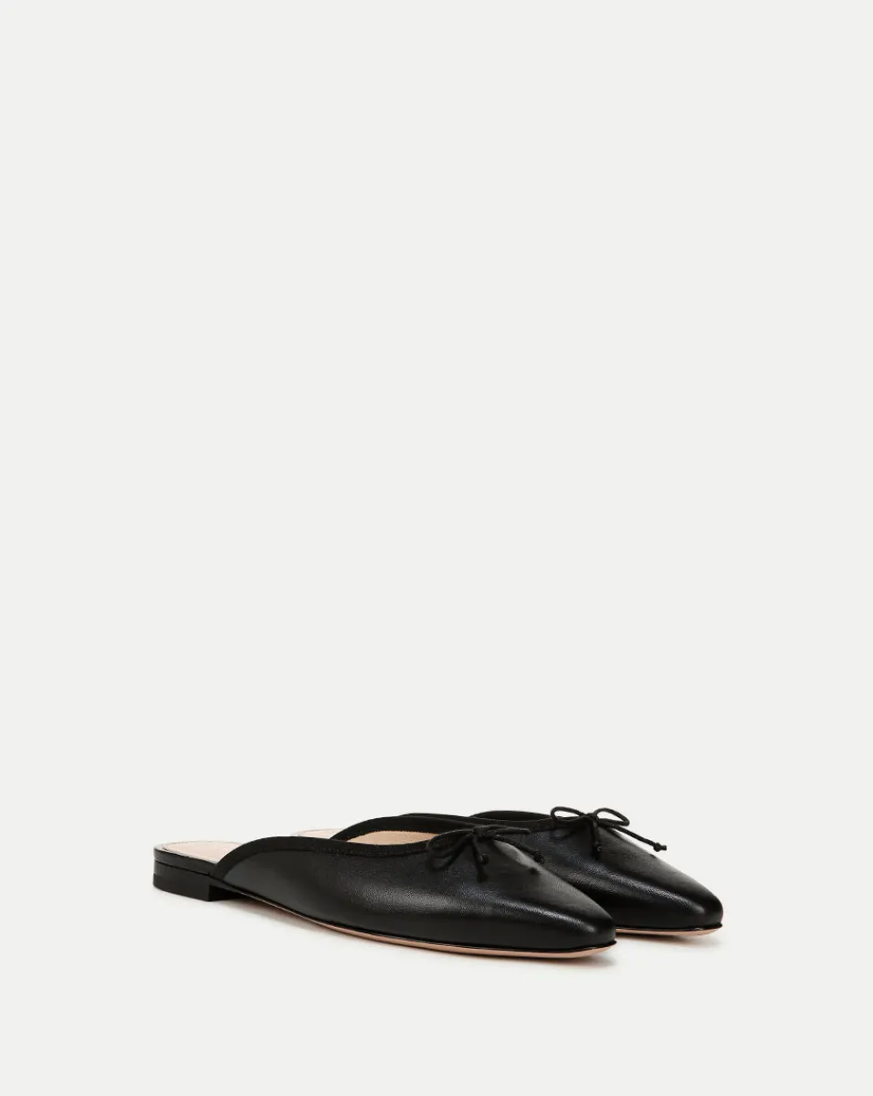 Sale Veronica Beard Catherine Leather Mule in Black