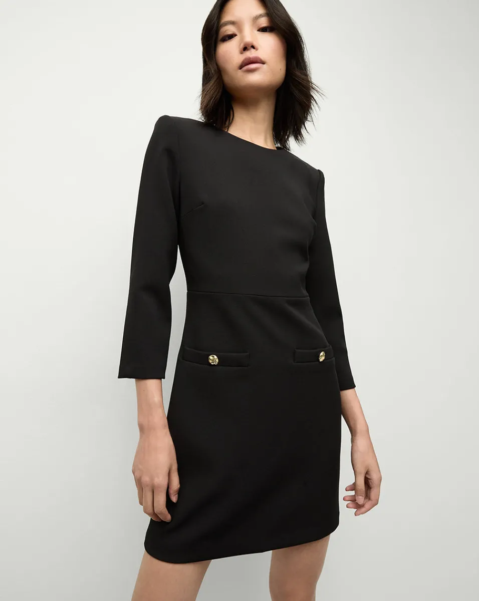 Cheap Veronica Beard Channing Dress in Black