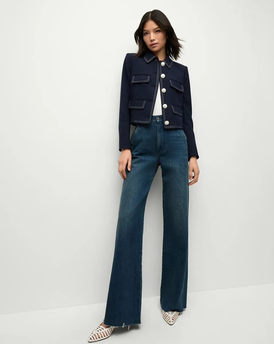 Sale Veronica Beard Constantine Jacket in Navy