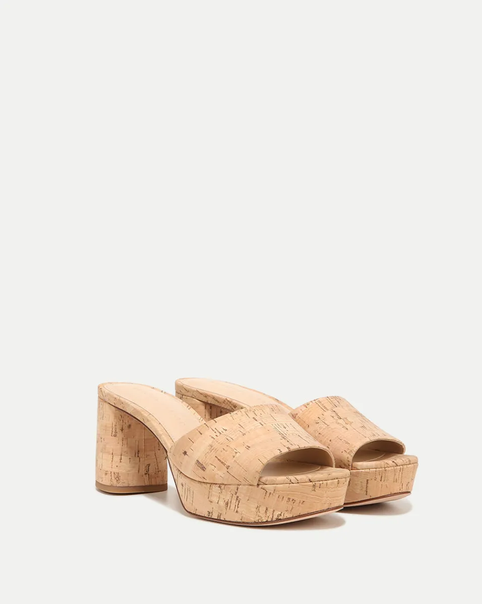 Outlet Veronica Beard Dali Block-Heel Sandal Natural