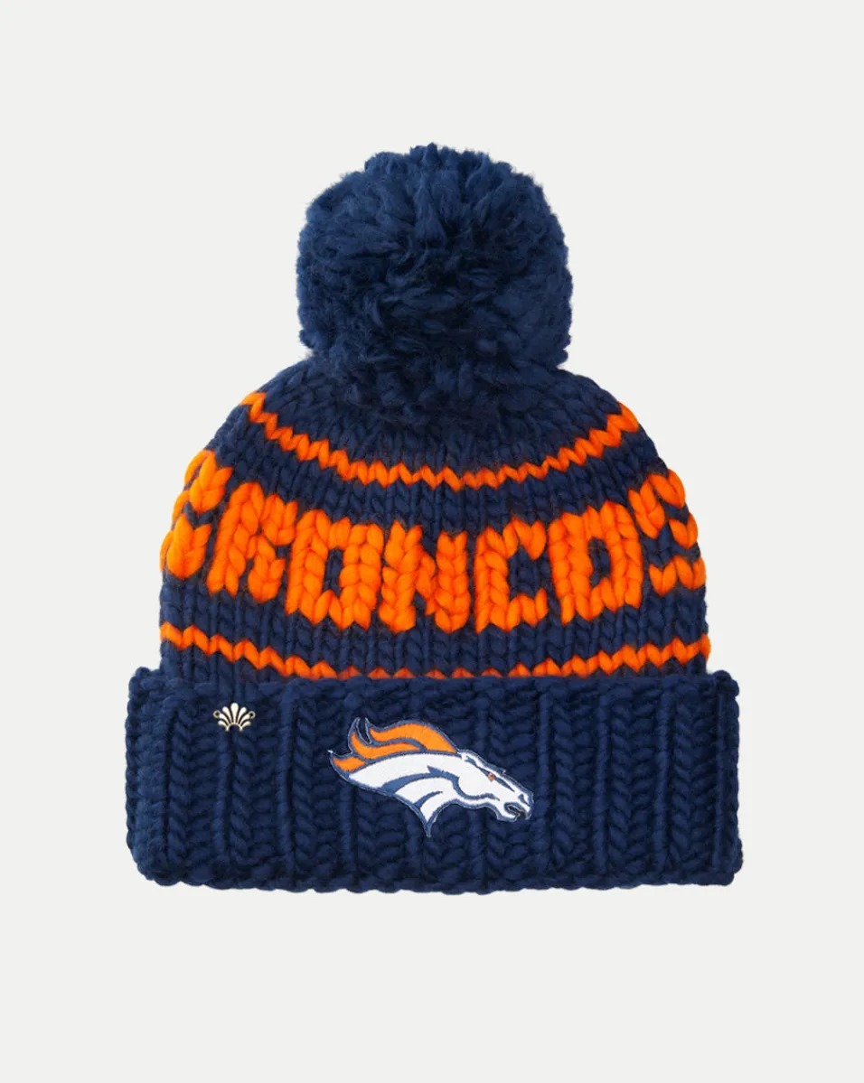 Clearance Veronica Beard Denver Broncos Beanie in Navy