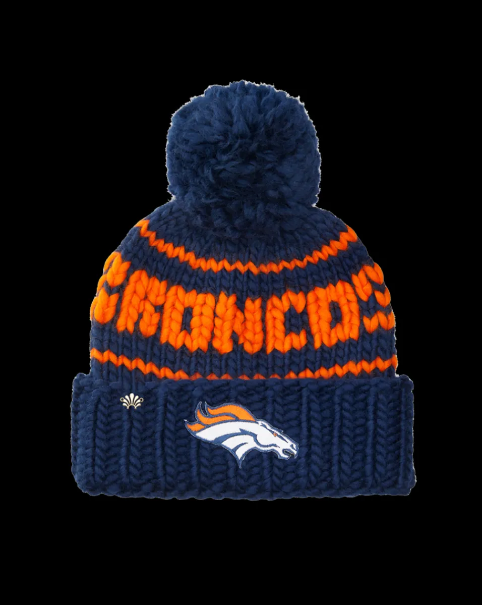 Clearance Veronica Beard Denver Broncos Beanie in Navy