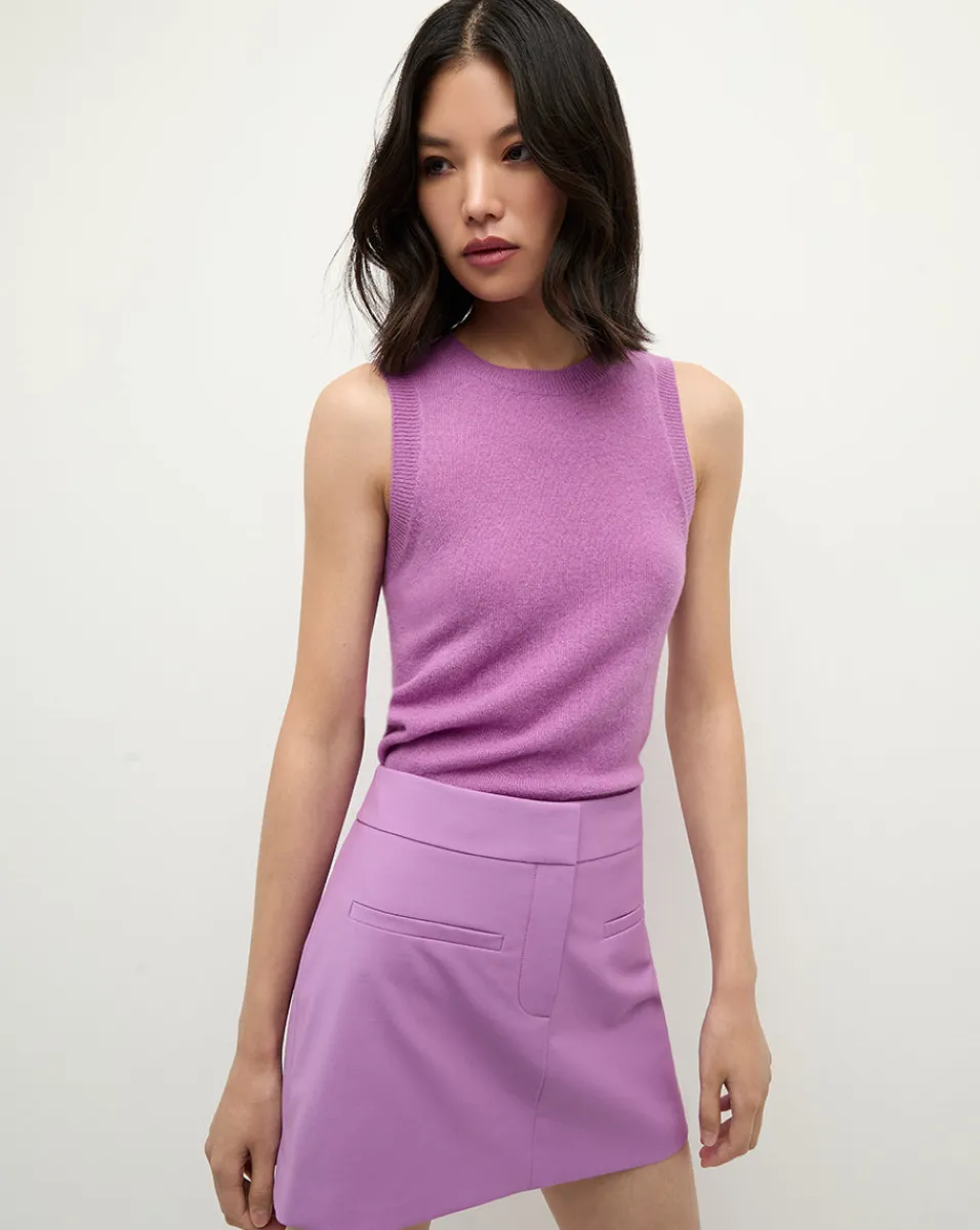 Cheap Veronica Beard Elara Skirt in Orchid Dusk OrchidDusk