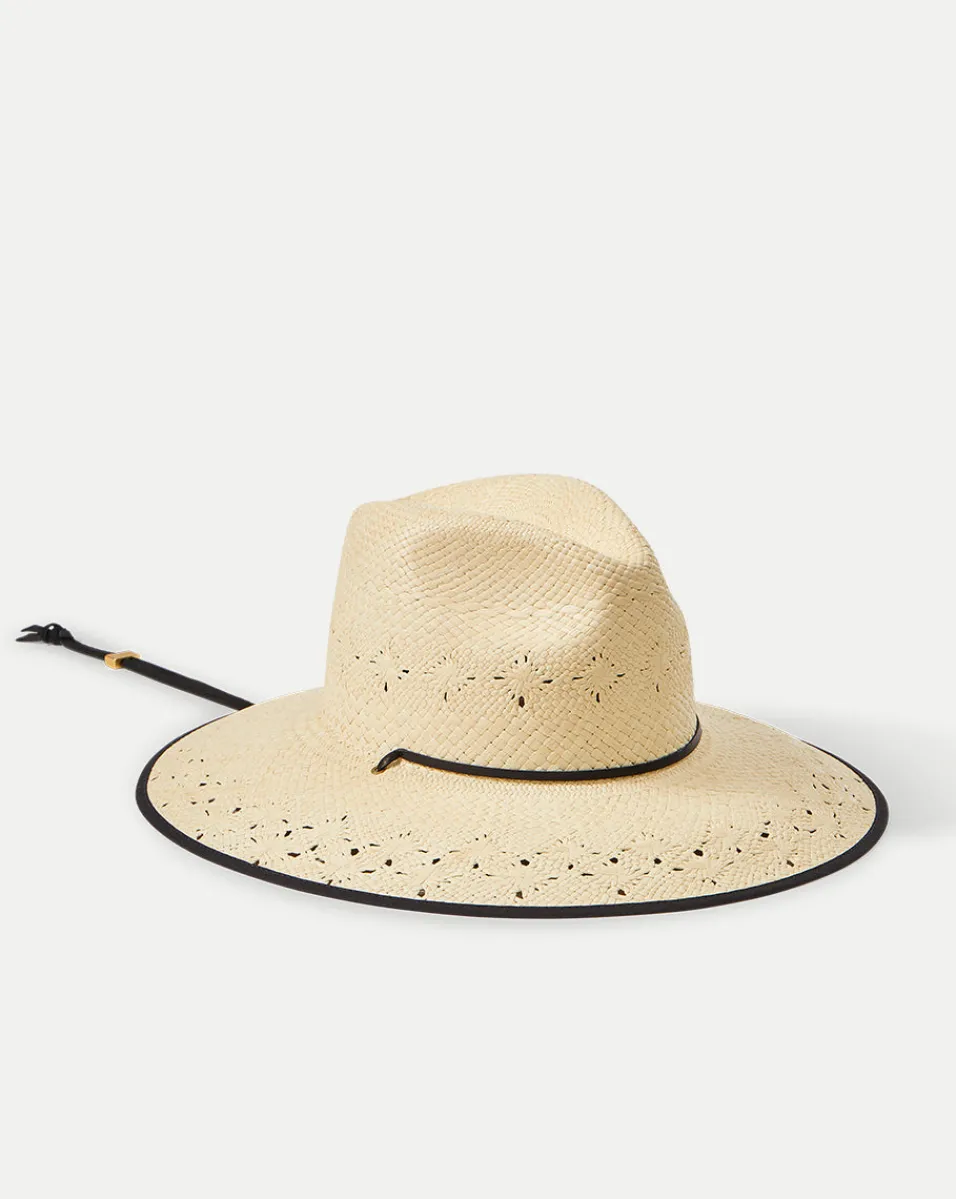 Best Veronica Beard Fiji Hat in Natural/Black