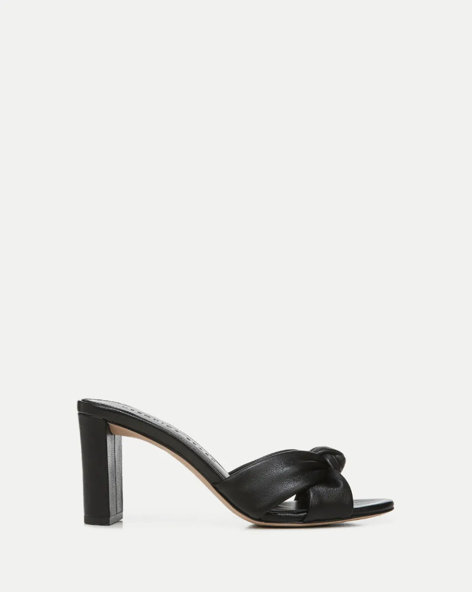 Fashion Veronica Beard Ganita Knot-Front Sandal Black