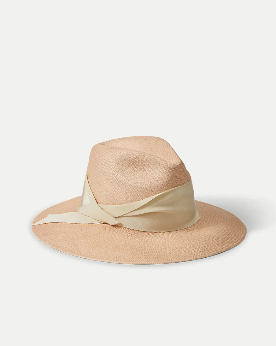 Sale Veronica Beard Gardenia Hat in Blush