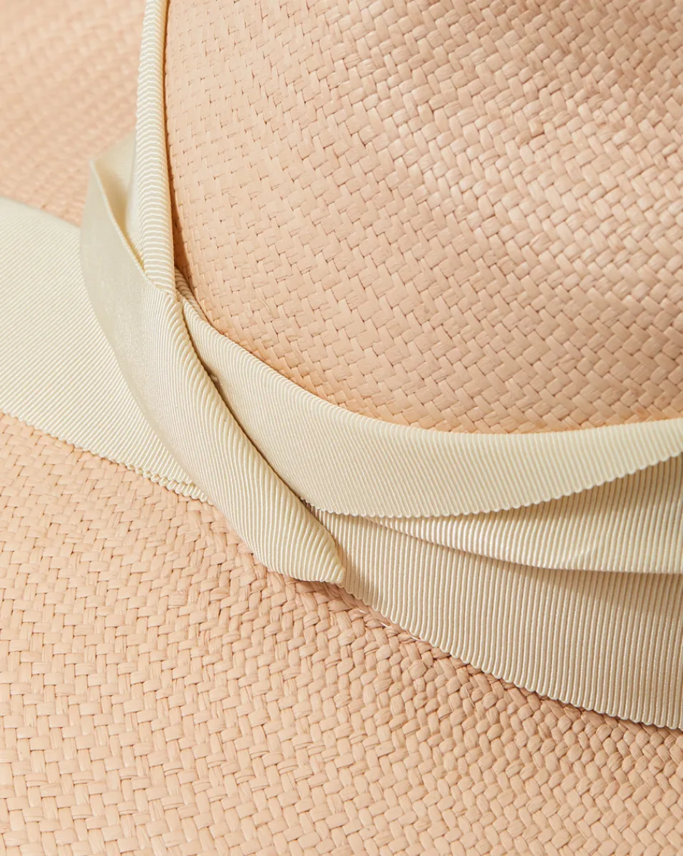 Sale Veronica Beard Gardenia Hat in Blush