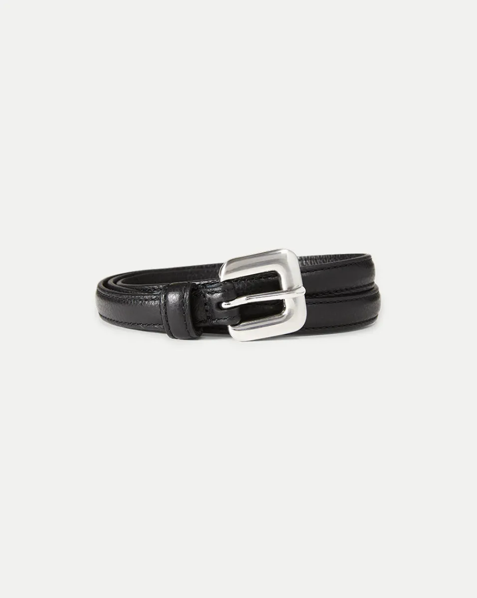 New Veronica Beard Gloriosa Belt in Black/Silver