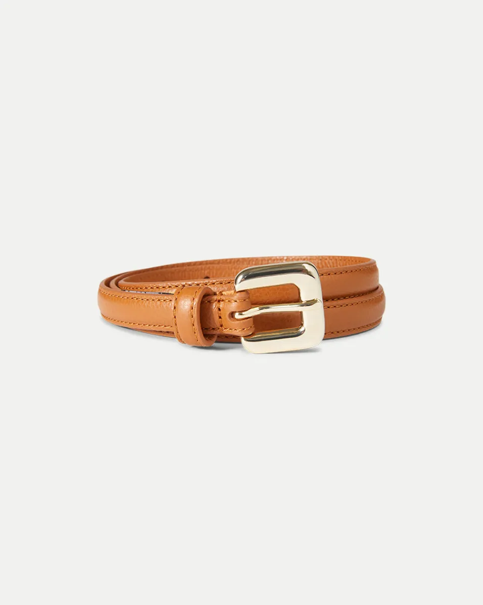 Fashion Veronica Beard Gloriosa Belt in Brown/Gold