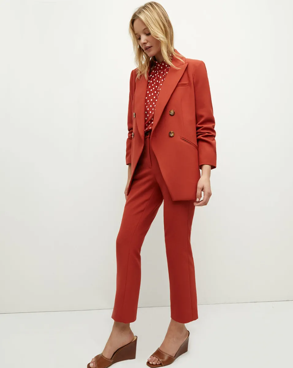 Cheap Veronica Beard Hirsh Dickey Jacket in Brick Red BrickRed