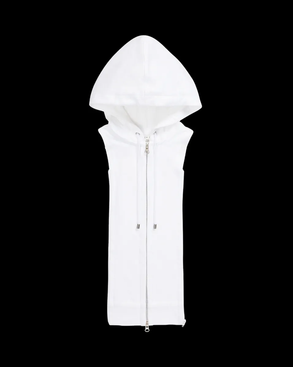 New Veronica Beard Hoodie Dickey White