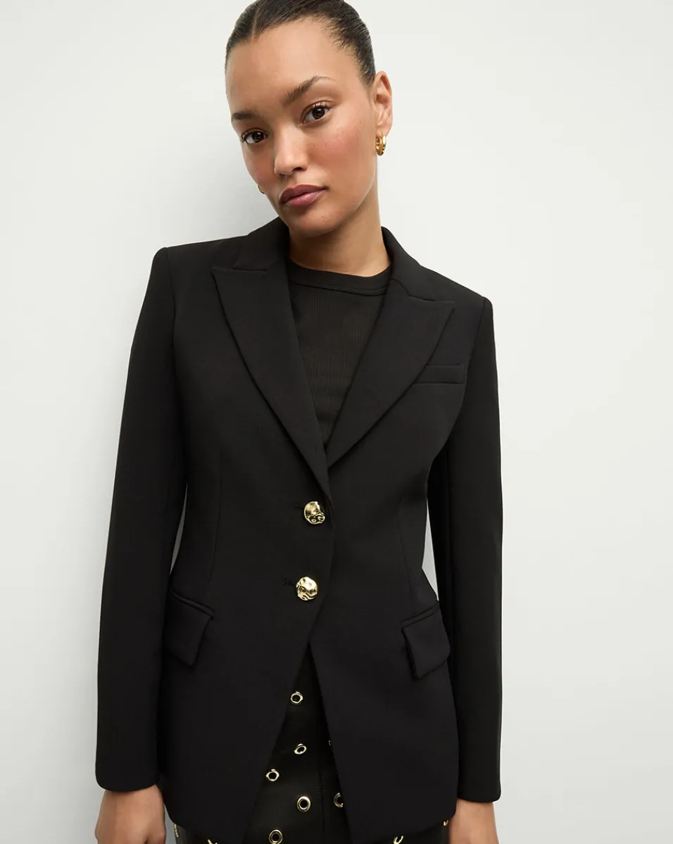 Online Veronica Beard Izara Dickey Jacket in | Blazer Black