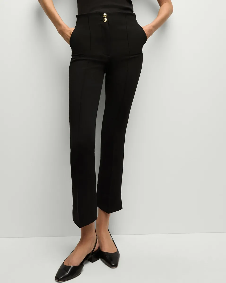 Online Veronica Beard Kean Slim Leg Pants in Black