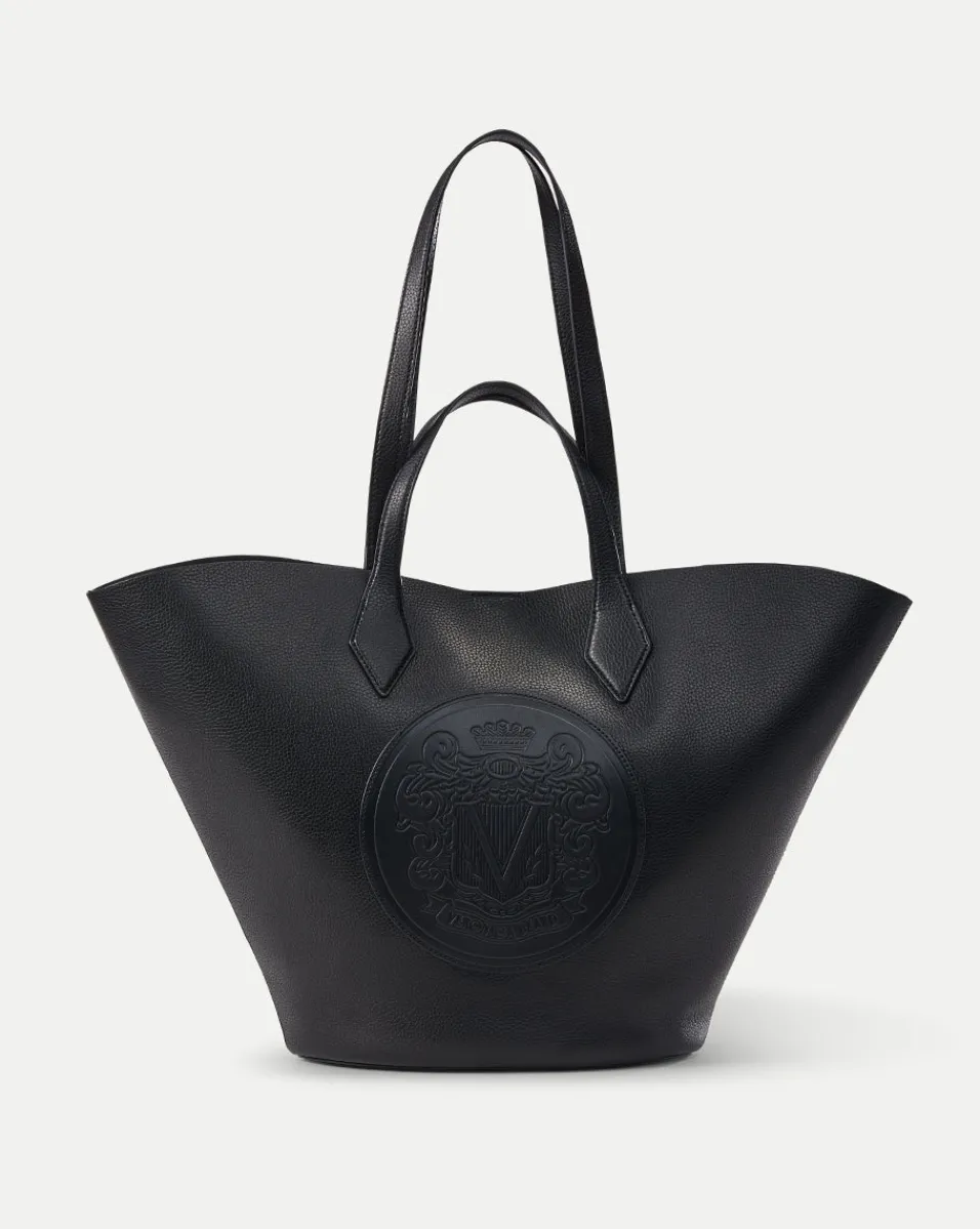 Sale Veronica Beard Large Crest Tote in Black