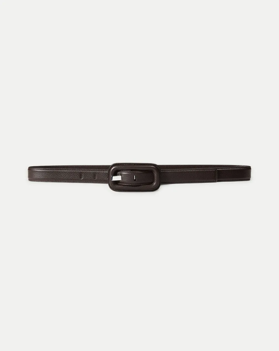 Cheap Veronica Beard Lavanda Belt in Chocolate Brown ChocolateBrown