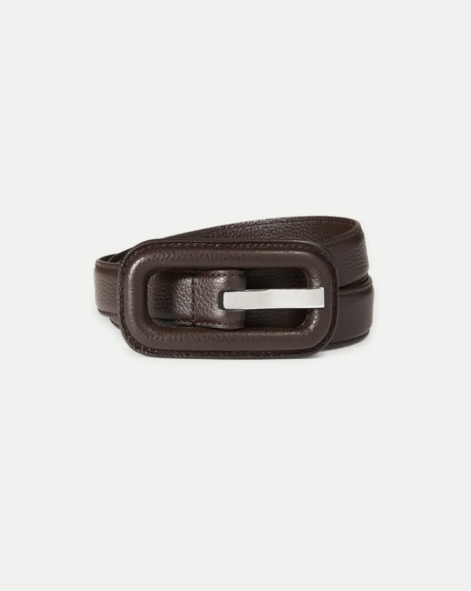 Cheap Veronica Beard Lavanda Belt in Chocolate Brown ChocolateBrown