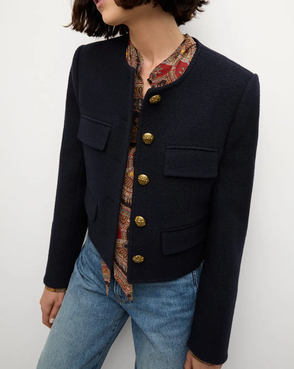 New Veronica Beard Leslie Jacket in Navy