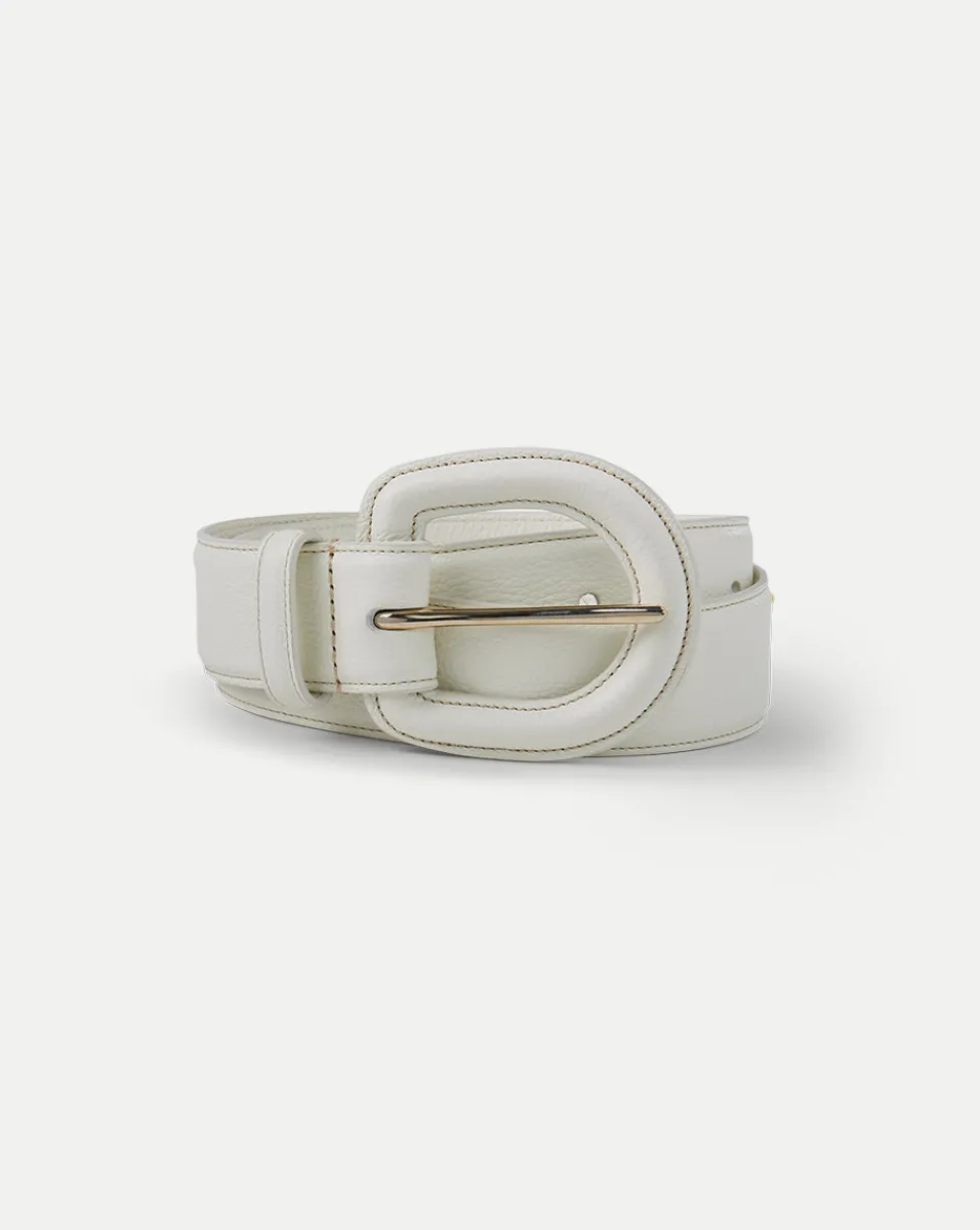 Discount Veronica Beard Martina Belt in White