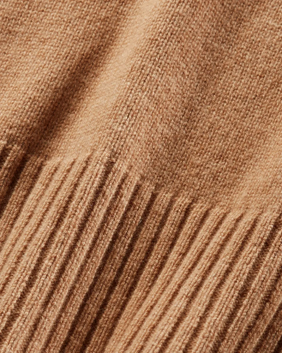 Best Veronica Beard Mazzy Cashmere Turtleneck in Camel