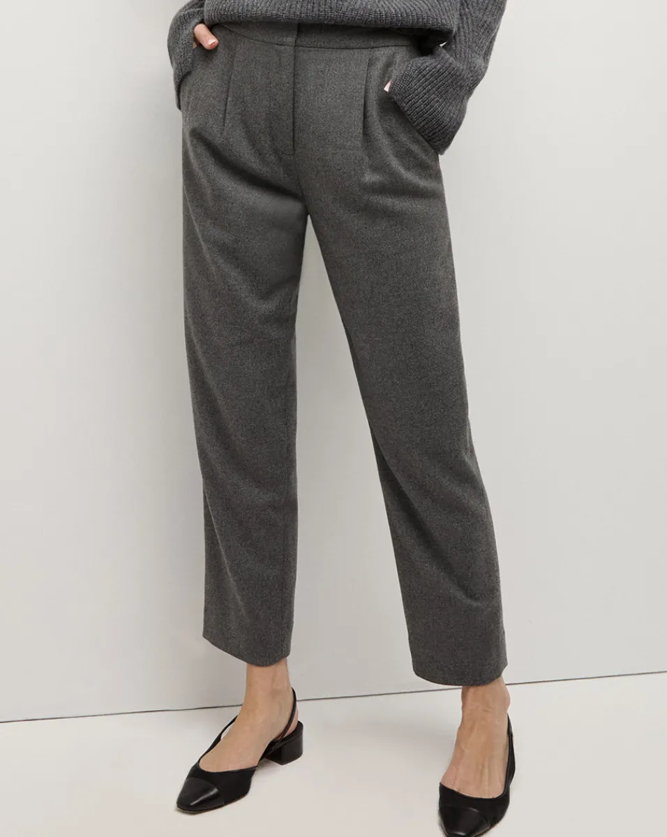 Online Veronica Beard Netta Pant in Heather Grey HeatherGrey