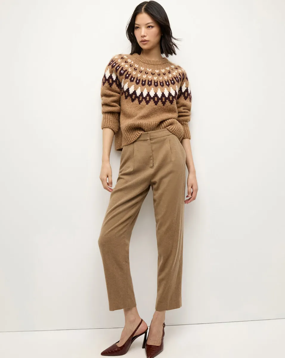 Online Veronica Beard Netta Pant in Heather Russet HeatherRusset