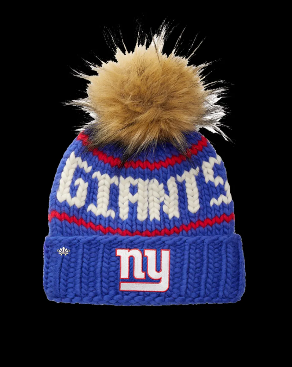 Best Sale Veronica Beard New York Giants Beanie in Dark Blue DarkBlue