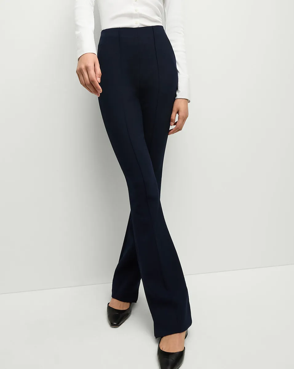 Store Veronica Beard Orion Flare Pant in Navy