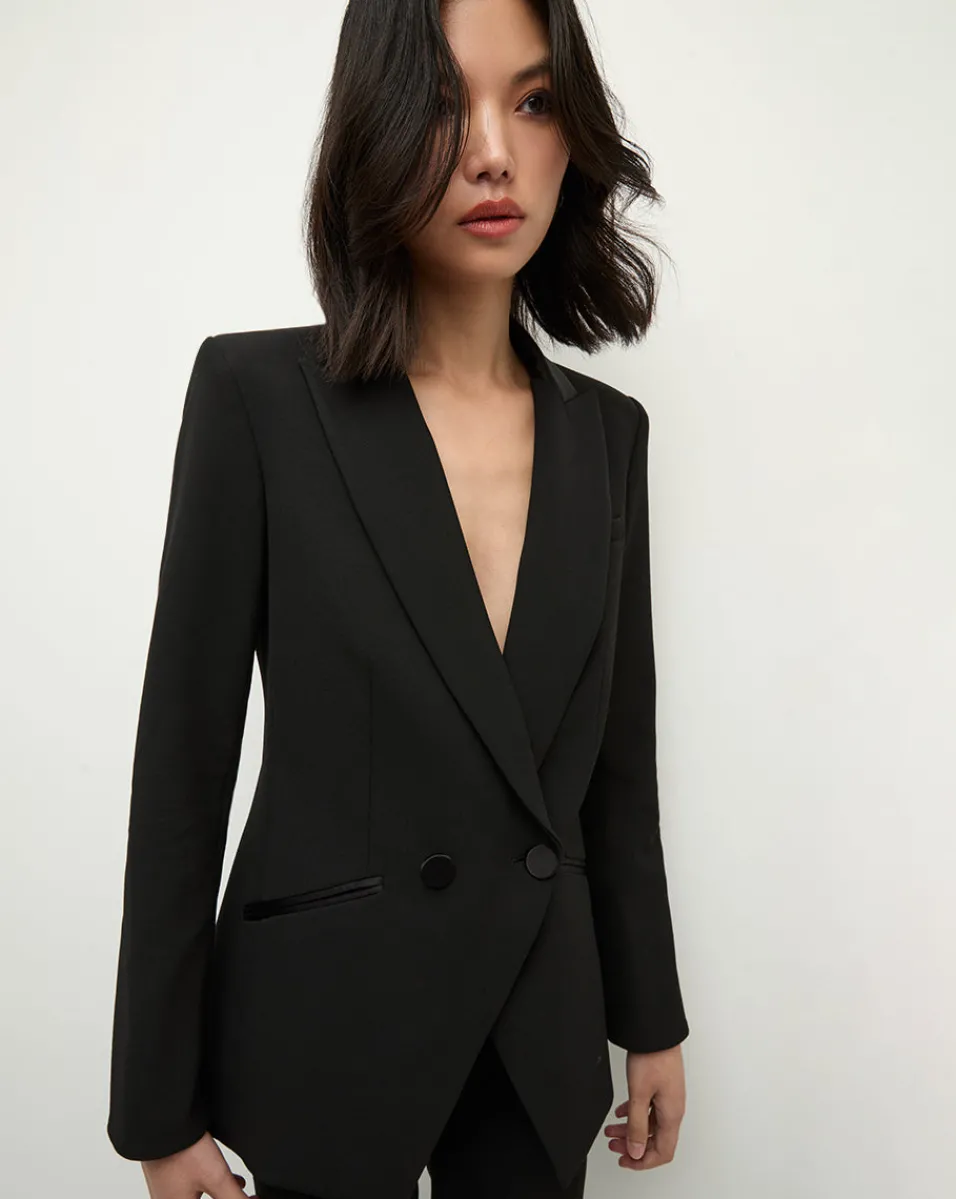 Best Veronica Beard Rickie Dickey Jacket in | Blazer Black