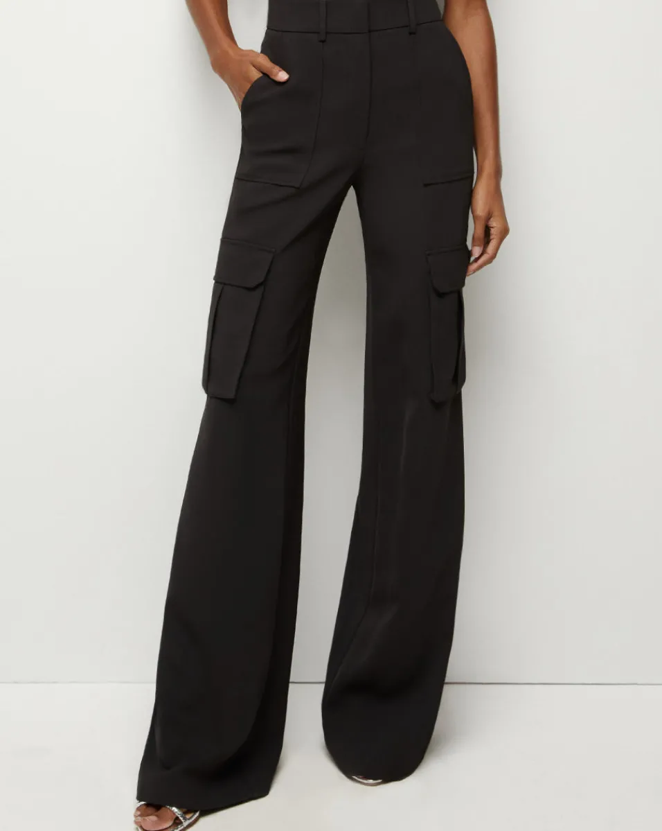 Best Sale Veronica Beard Saul Cargo Pant in Black