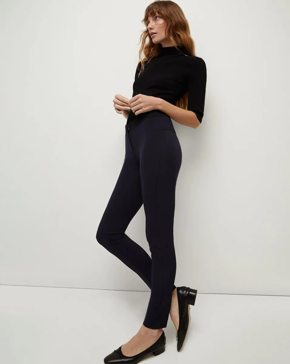 Discount Veronica Beard Scuba Legging Navy