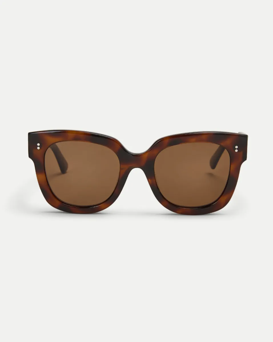 Store Veronica Beard 08 Sunglasses in Brown