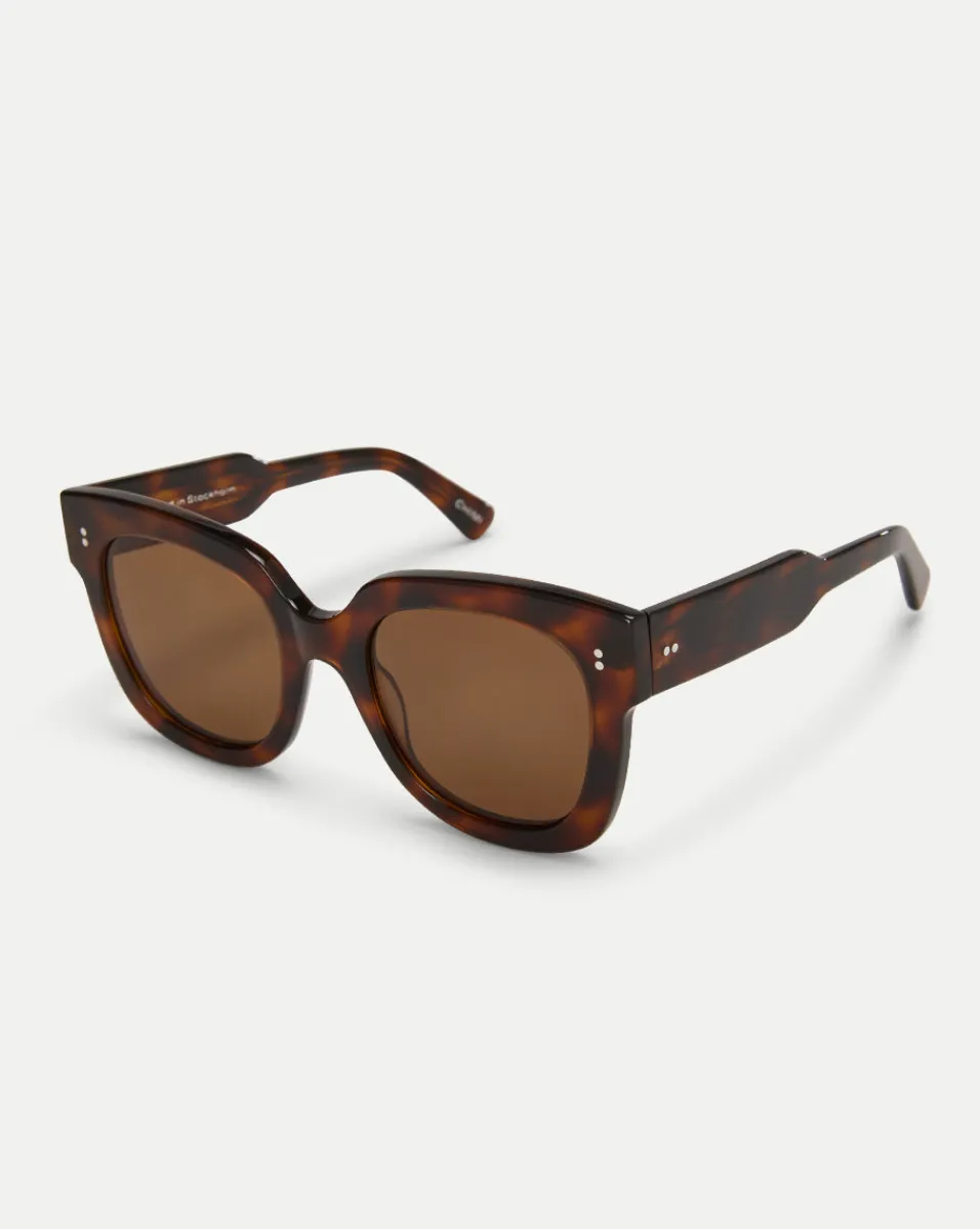 Store Veronica Beard 08 Sunglasses in Brown