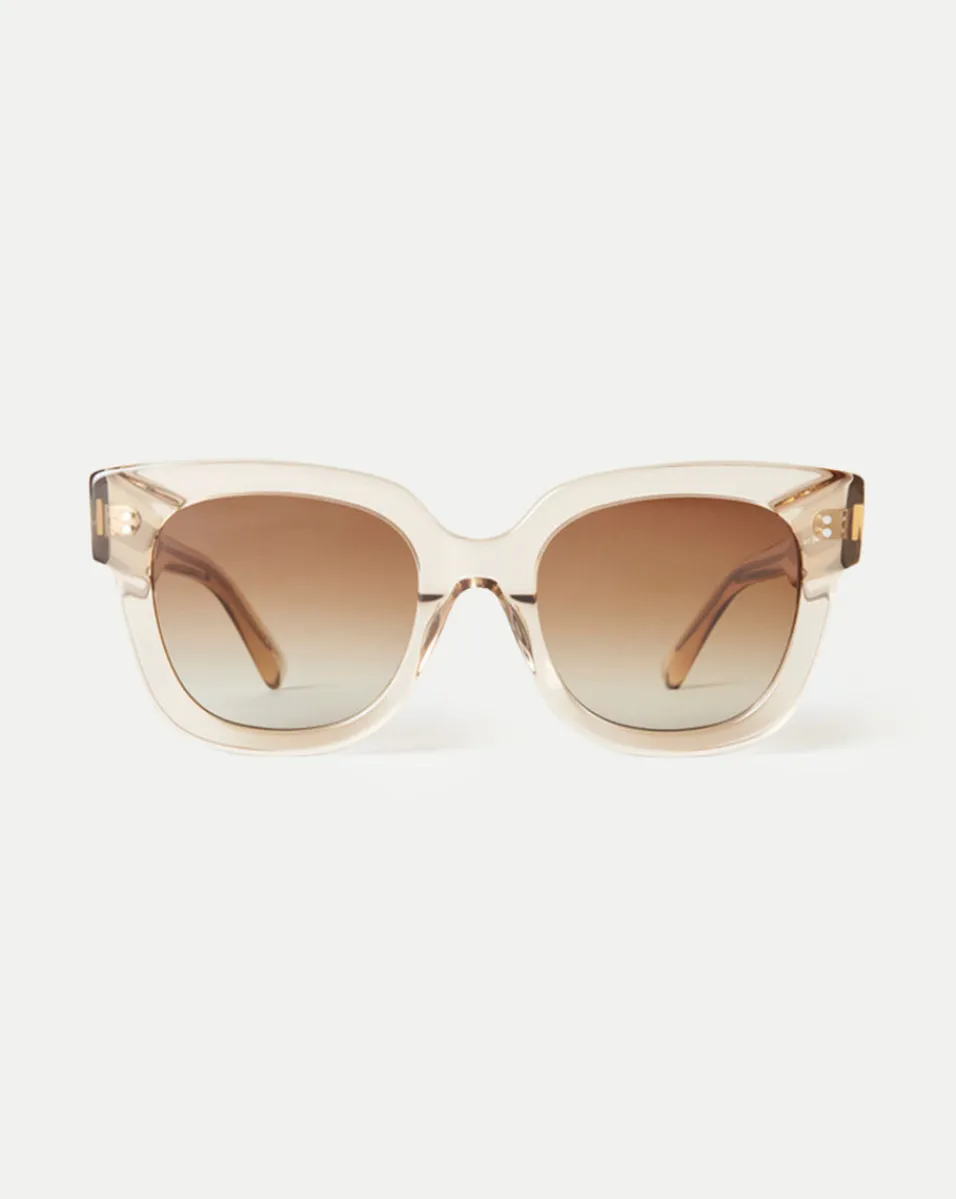 Outlet Veronica Beard 08 Sunglasses in Ecru