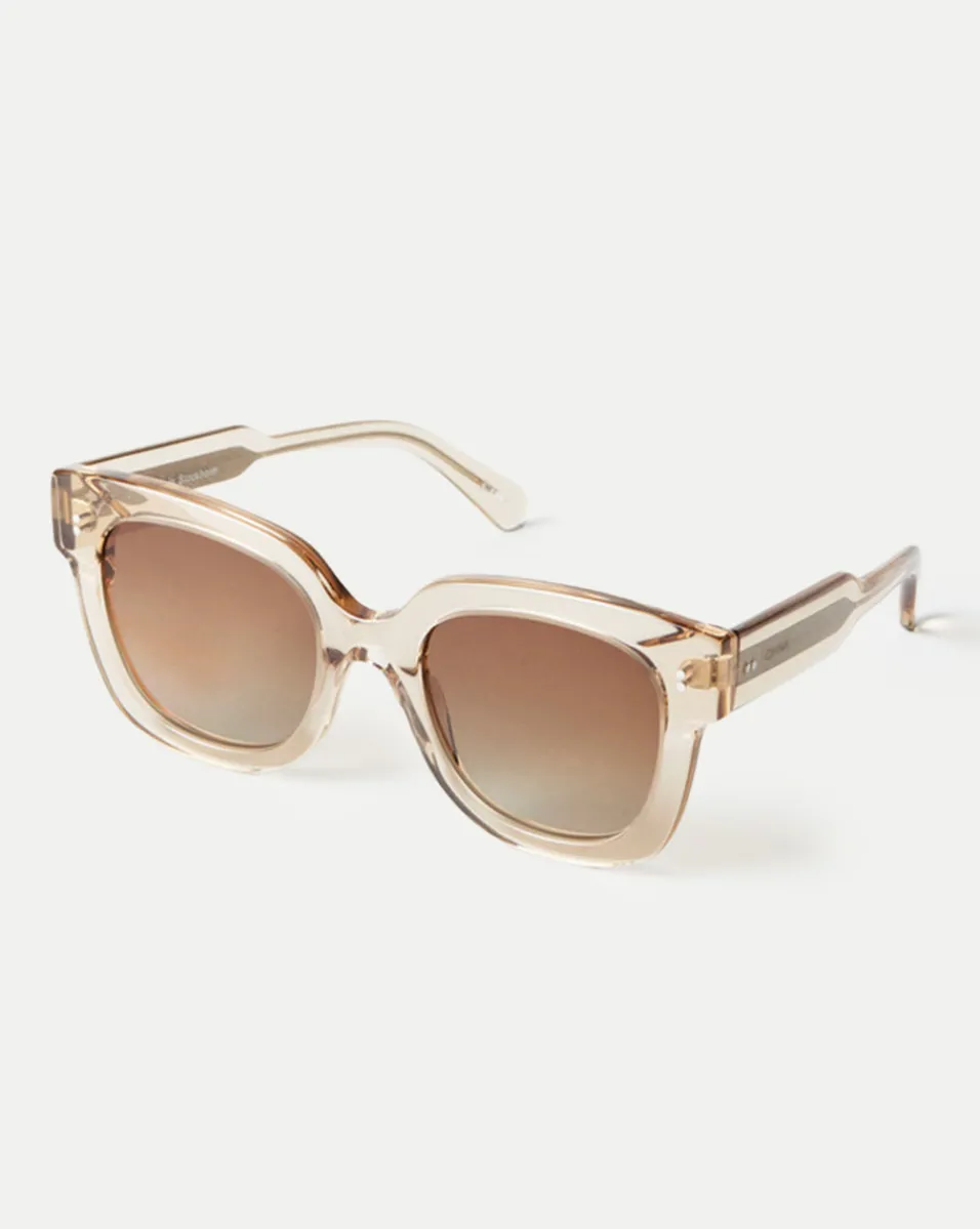 Outlet Veronica Beard 08 Sunglasses in Ecru