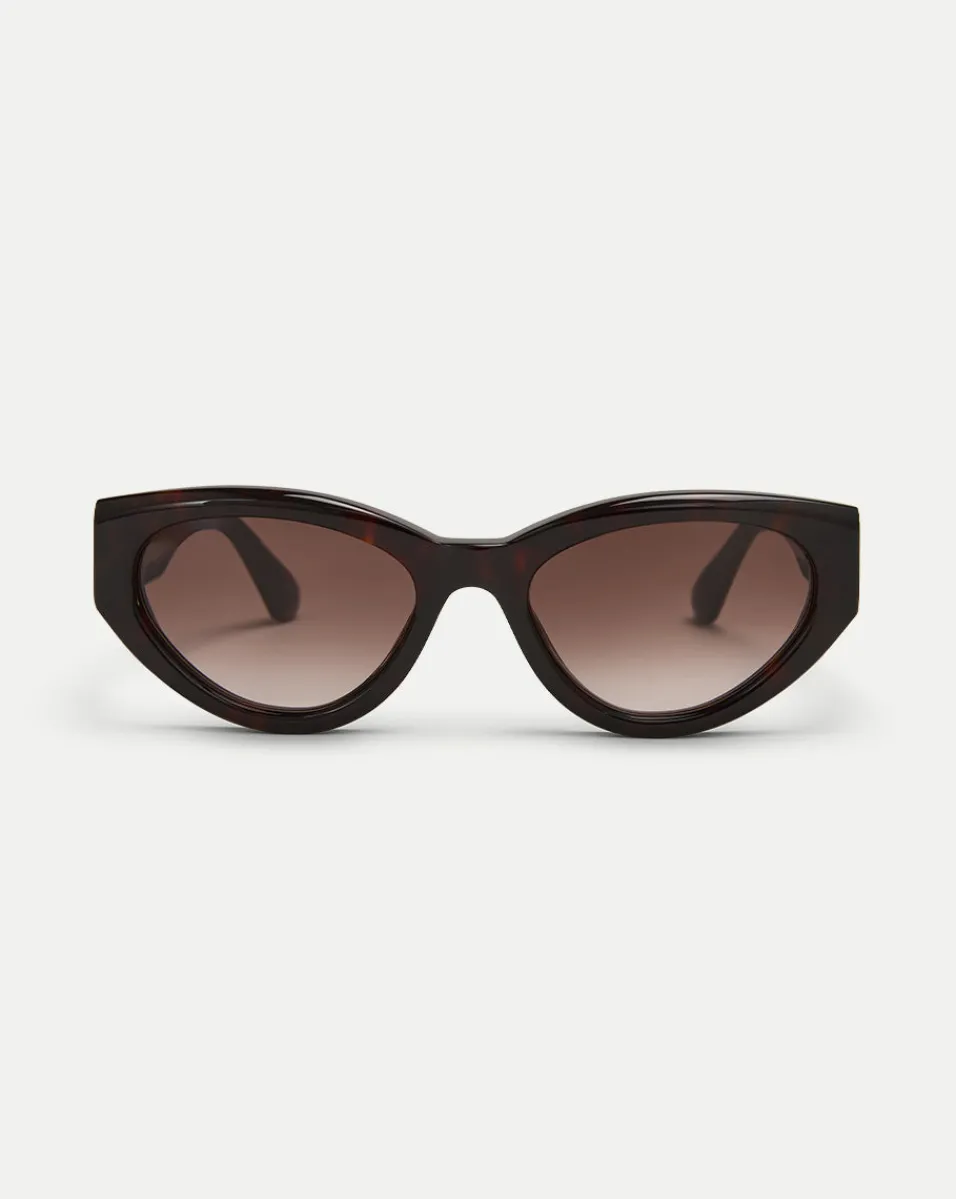 Flash Sale Veronica Beard 06 Sunglasses in Tortoise