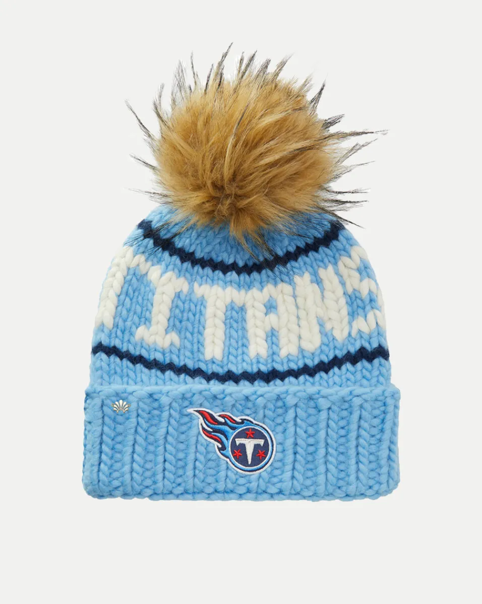 Hot Veronica Beard Tennessee Titans Beanie in Titans Blue TitansBlue