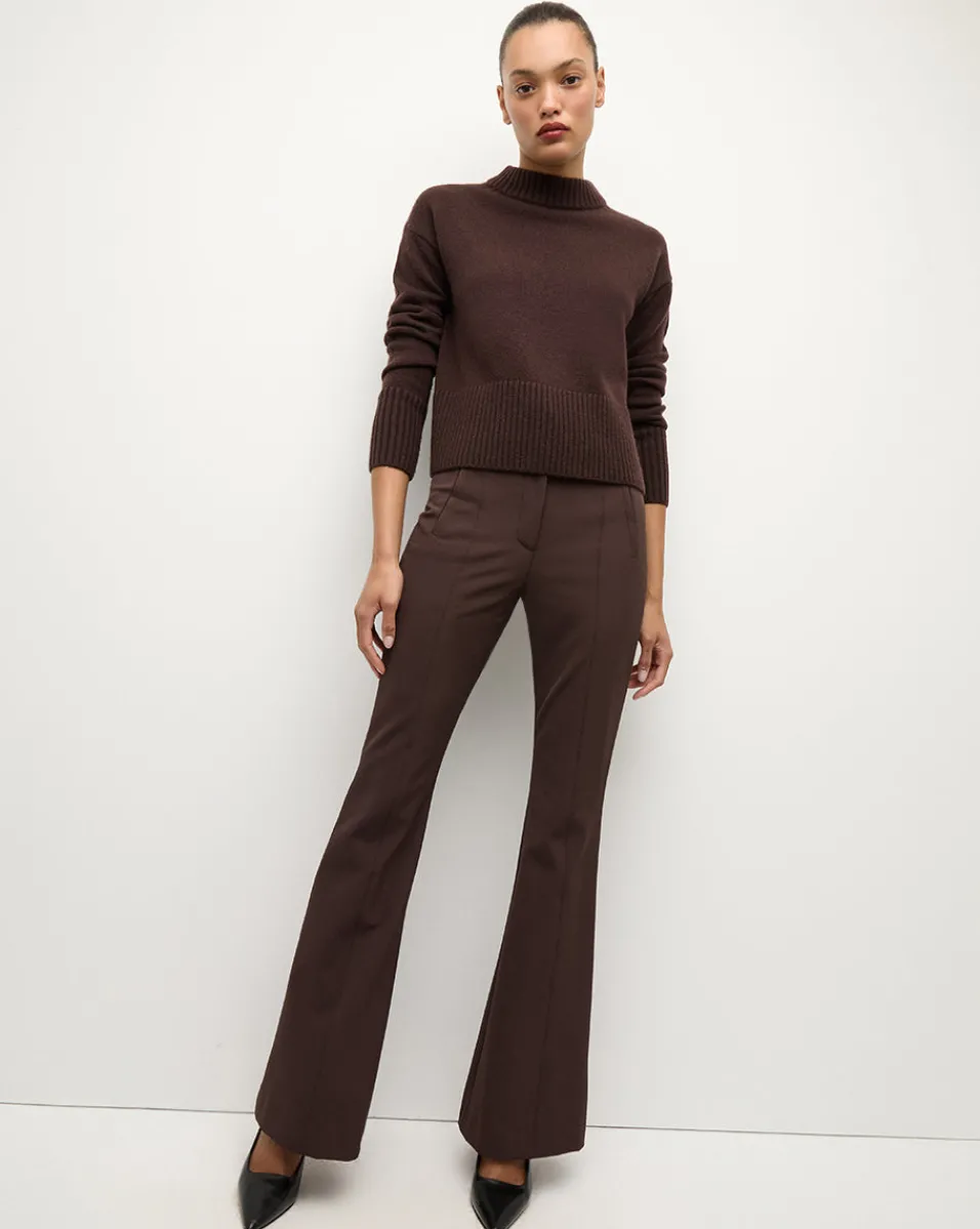 Fashion Veronica Beard Tindaya Pant in Dark Chocolate DarkChocolate