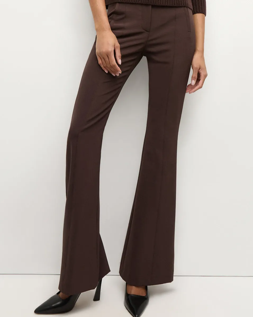 Fashion Veronica Beard Tindaya Pant in Dark Chocolate DarkChocolate