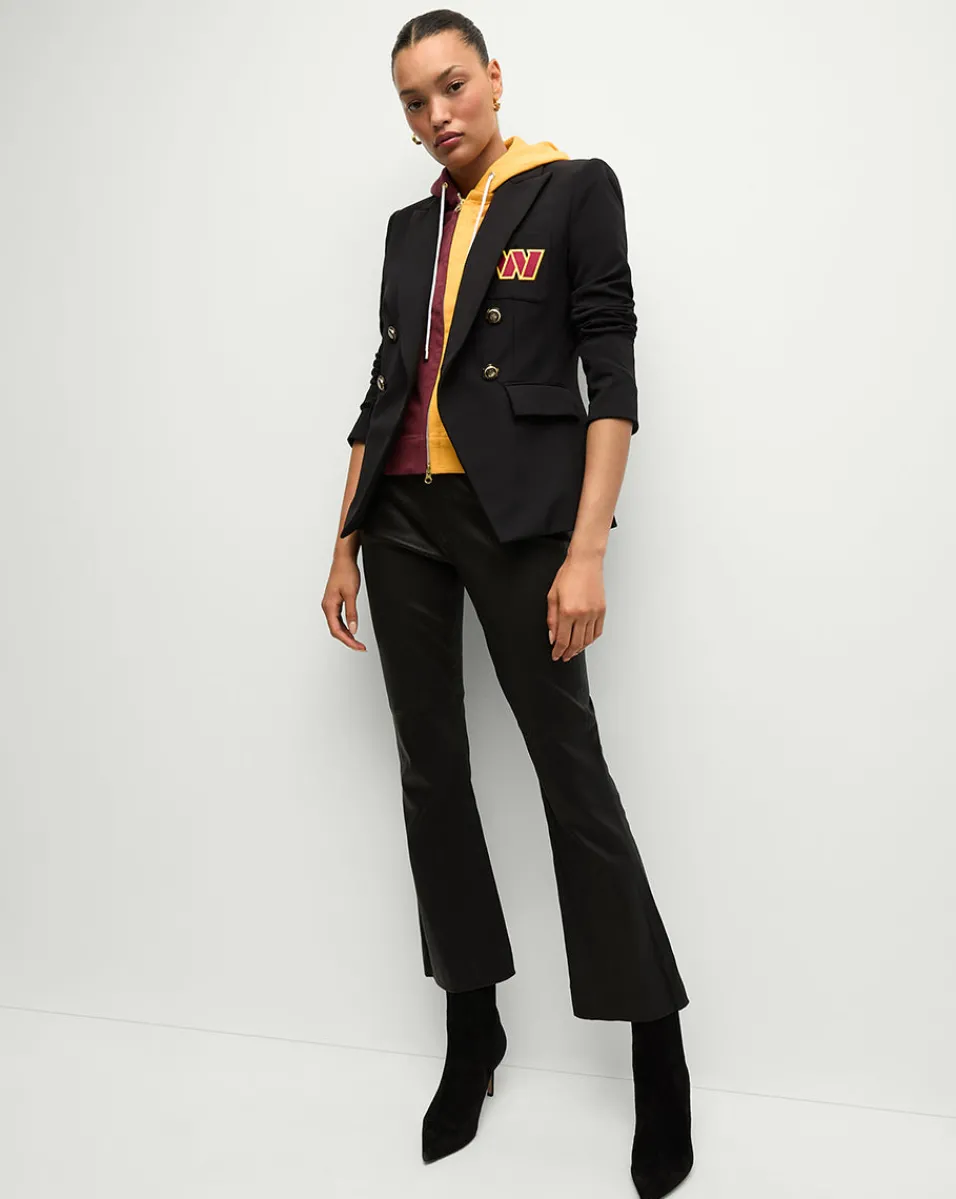 Sale Veronica Beard Washington Commanders Dickey Jacket in Black/Gold WashingtonCommanders